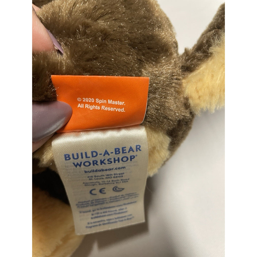 Build A Bear Workshop Nickelodeon Paw Patrol CHASE Dog Stuffed Plush 12" BAB