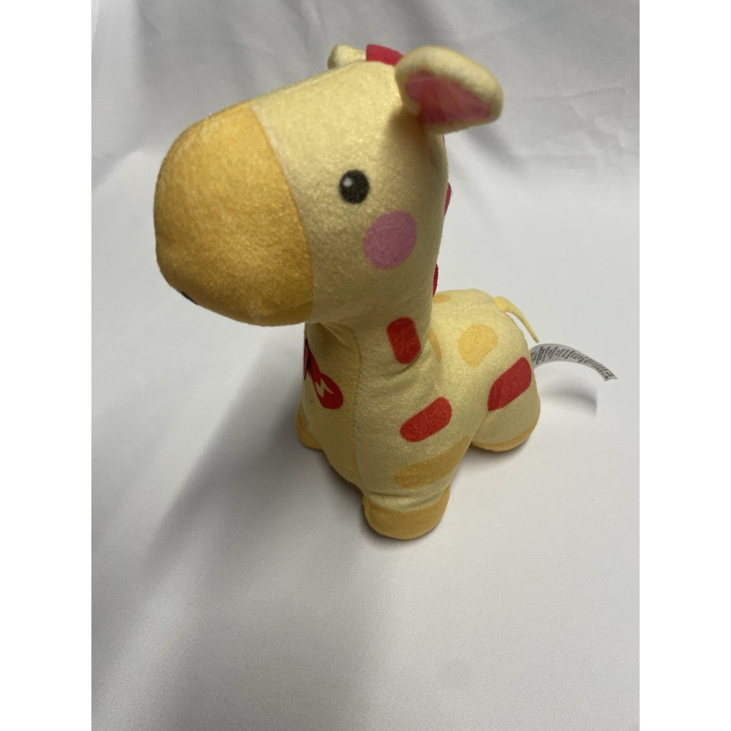 Fisher-Price Soothe & Glow Giraffe Plush Yellow Red Musical Baby Toy BFH65 2013