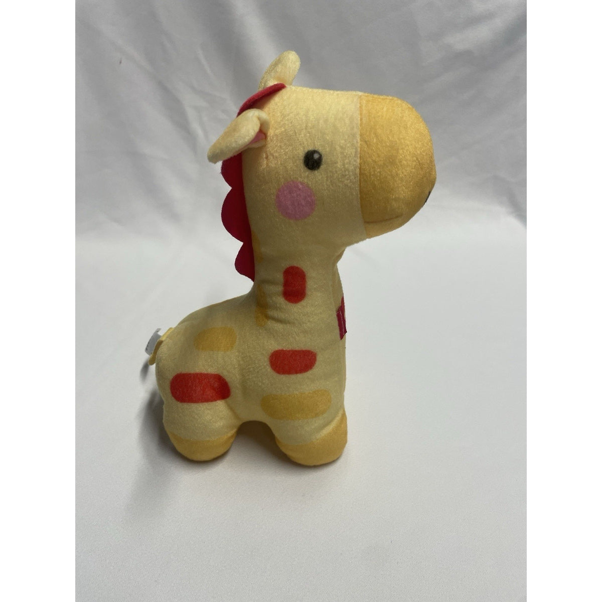 Fisher-Price Soothe & Glow Giraffe Plush Yellow Red Musical Baby Toy BFH65 2013