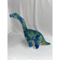 Wild Republic Brachiosaurus Plush Stuffed Animal Blue Long Neck Dinosaur 12"
