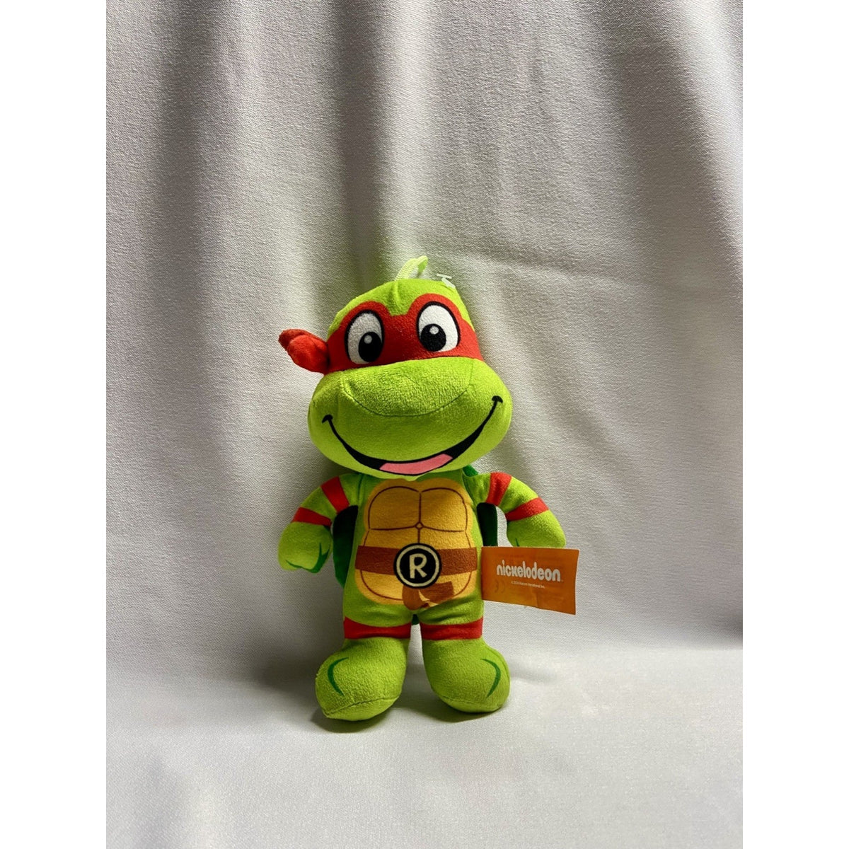 NEW Nickelodeon Teenage Mutant Ninja Turtle Plush Stuffed Toy 9" - Raphael