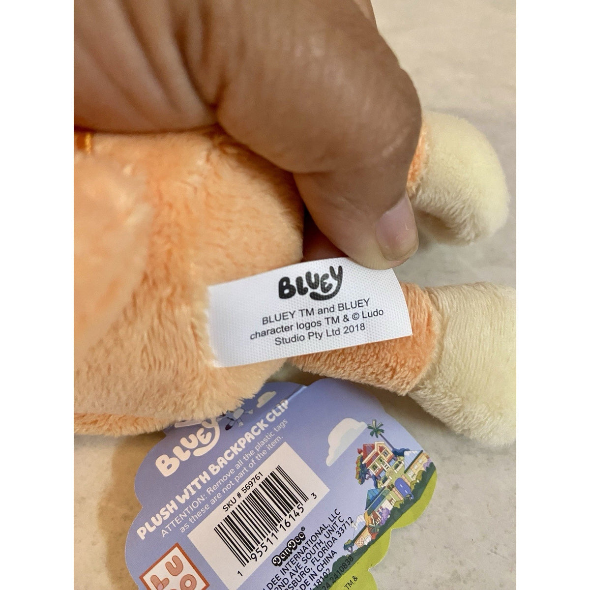 Bluey Friends Bingo Plush 7"
