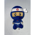 Ninja 7" Blue / White head Band Plush