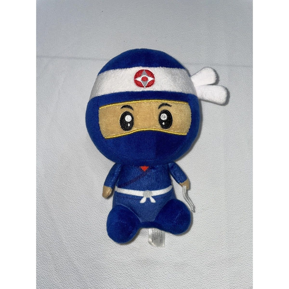 Ninja 7" Blue / White head Band Plush