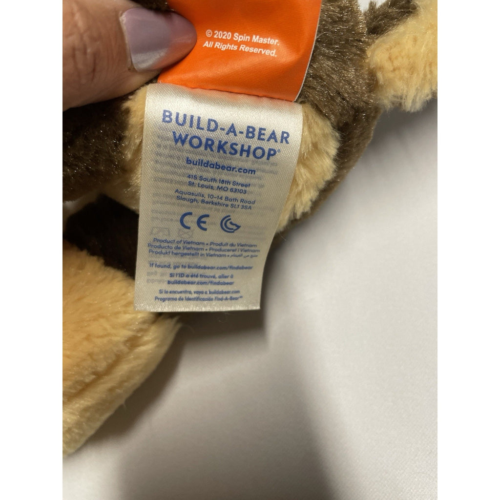 Build A Bear Workshop Nickelodeon Paw Patrol CHASE Dog Stuffed Plush 12" BAB