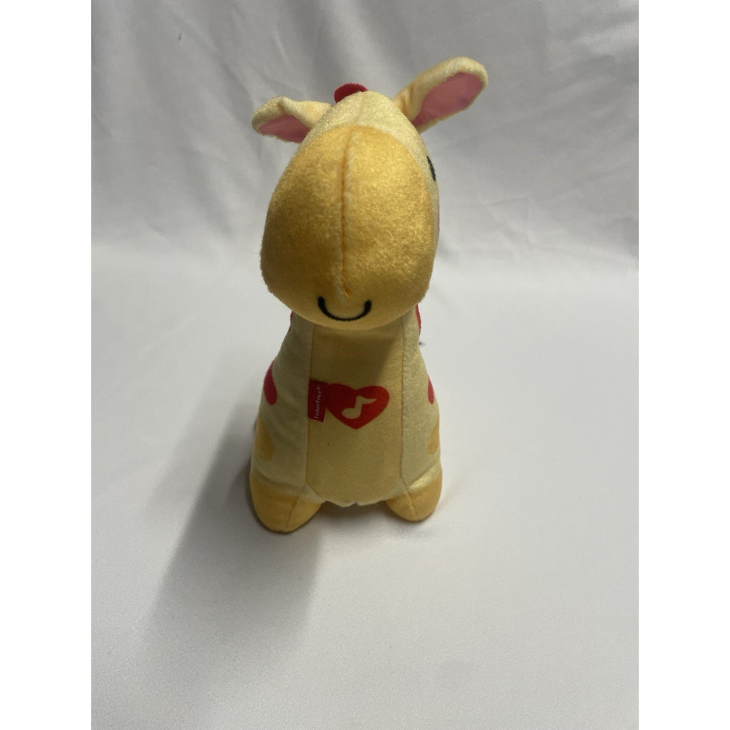 Fisher-Price Soothe & Glow Giraffe Plush Yellow Red Musical Baby Toy BFH65 2013