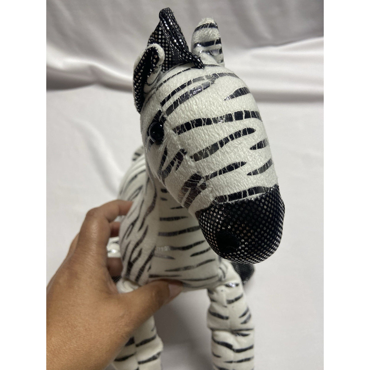 Aurora Zebra Plush 12"