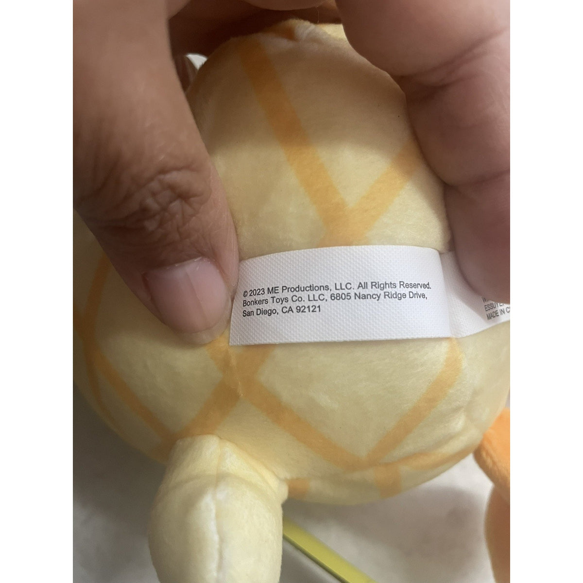 Duck Pineapple Stuffed Animal
