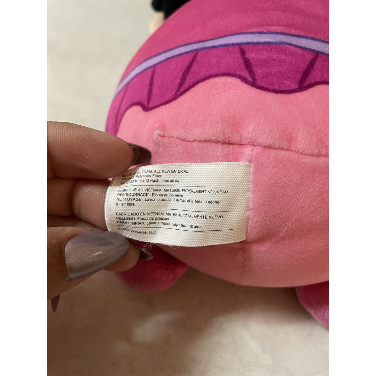 Squishmallow Cocomelon Plush Doll Nina Girl Hug Mees 10”