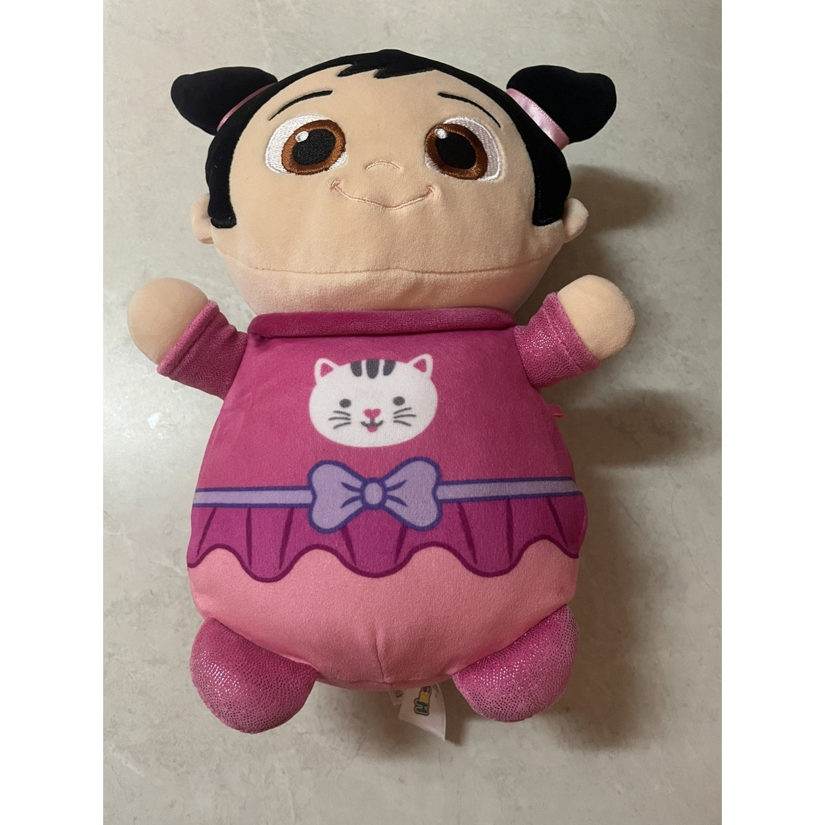 Squishmallow Cocomelon Plush Doll Nina Girl Hug Mees 10”