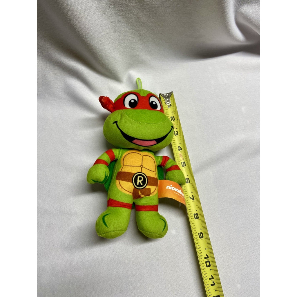 NEW Nickelodeon Teenage Mutant Ninja Turtle Plush Stuffed Toy 9" - Raphael