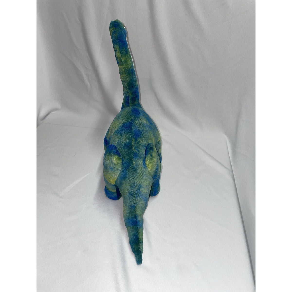 Wild Republic Brachiosaurus Plush Stuffed Animal Blue Long Neck Dinosaur 12"